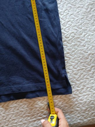 Polo Tommy Hilfiger manga corta azul