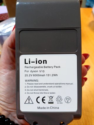 Bateria Dyson V10
