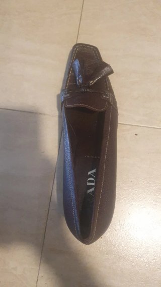 Zapatos Prada Marrones Mujer