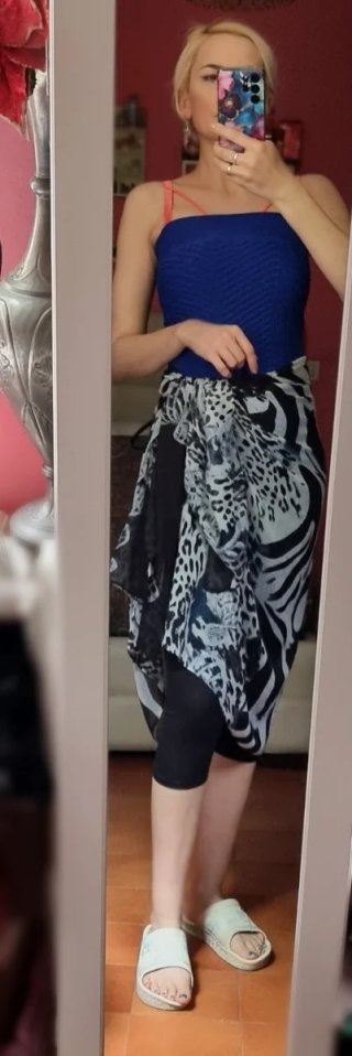 Copricostume foulard Coveri