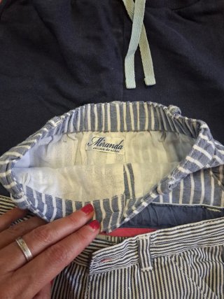 Lote pantalones cortos niño 1-2 años