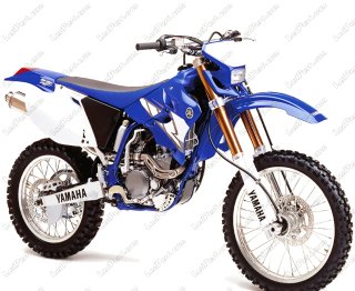 Portamatriculas orignal Yamaha WR 250F 2006