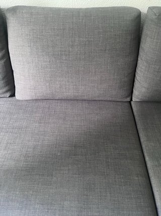 Divano letto angolare IKEA in grigio