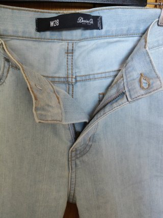 Bermudas vaqueras claras talla 36