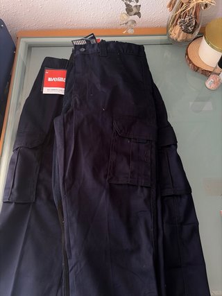 Pantalones Cargo Velilla Azul Talla M