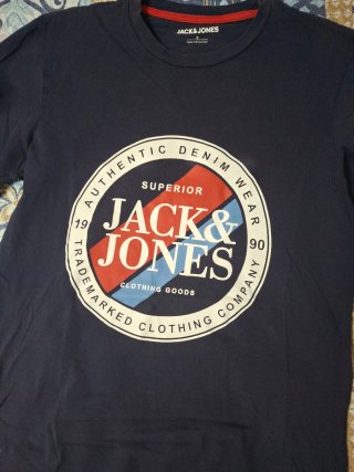Camiseta Jack & Jones azul