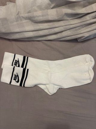 Calcetines Nike hombre blancos talla 43-45