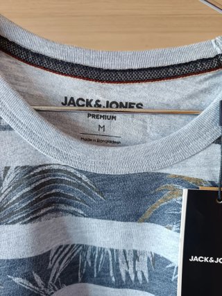 Camiseta Jack & Jones Talla M Rayas
