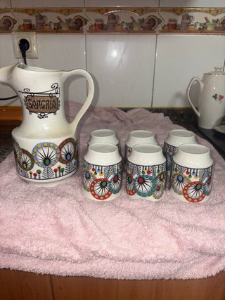 "Lote de vajillas vintage: Arcopal, Porcelana