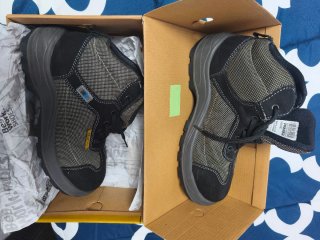 Zapatos de seguridad PANTER negros y grises