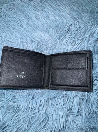 Cartera Gucci Negra con Raya Verde y Roja