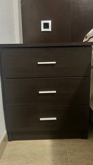 2 Mesitas de noche madera