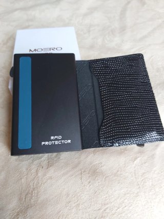 Portafoglio Moero Pro nero