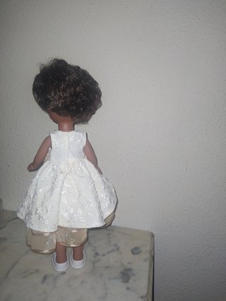 Difícil Muñeca Lesly Negrita Antigua 80s