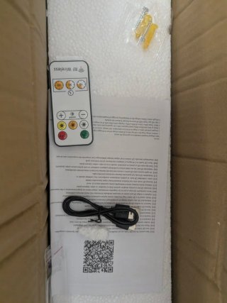 Lámpara LED moderna recargable nueva