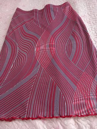 Falda tubo estampada Talla M 38 Nailon