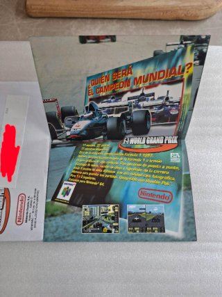 NUOVO DA APRIRE - F1 WORLD GRAN PRIX NINTENDO 64