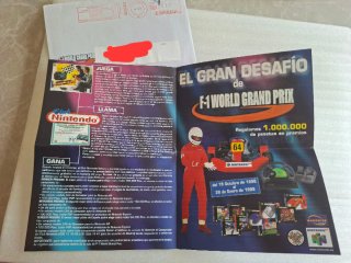 NUOVO DA APRIRE - F1 WORLD GRAN PRIX NINTENDO 64
