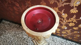 Pie de mármol decorativo
