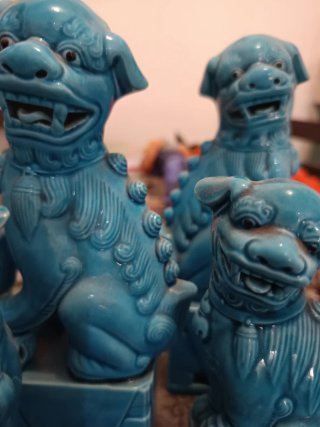 Figuras Perro Foo Tradicional China.