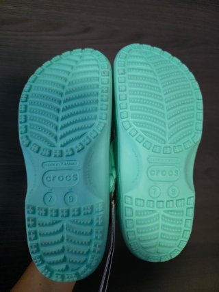 Crocs Talla 39 ( 25 cm)  Verde/ menta