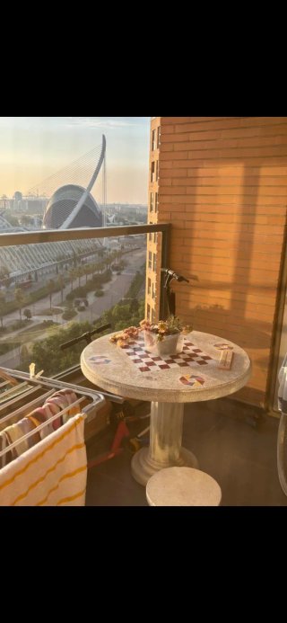 Mesa de granito terraza