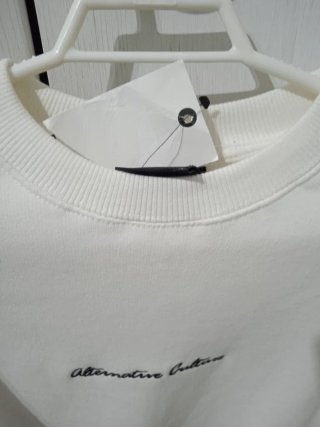 Sudadera Pull&Bear Blanca Árbol