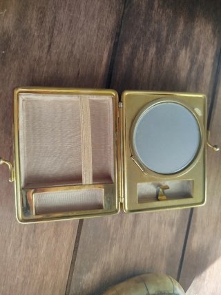 Bolso tocador tipo carryall/minaudière
