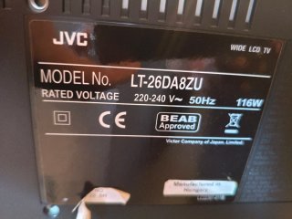 Televisor JVC Negro