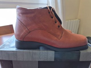 Botines piel CLEMENT SALUS marrón talla 41