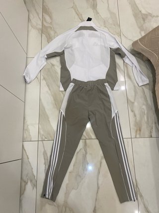 Tuta Adidas Real Madrid Grigio Bianco