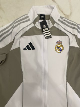 Tuta Adidas Real Madrid Grigio Bianco