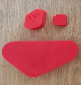 Kit completo tapa Honda CRF 250 450 2025 2026 Roja