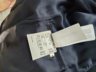 Chaqueta Massimo Dutti Talla 48 Negra/pantalón 42