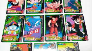 Lote 11 Cartas Dragon Ball Power Level