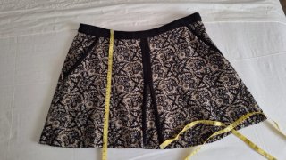 Minifalda Zara Estampada