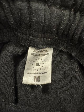 Pantaloncini neri smile streetwear taglia M