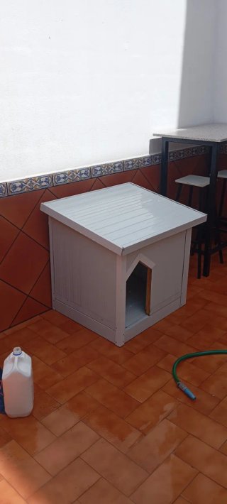 Caseta para perro mediano