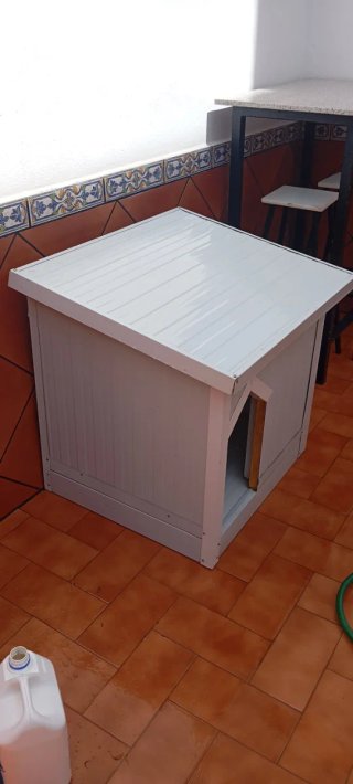 Caseta para perro mediano