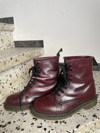 Botas Termans de Piel Rojas