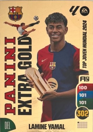 Panini Extra Gold Lamine Yamal 2024