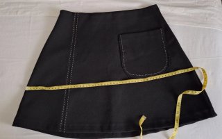 Minifalda Zara Negra