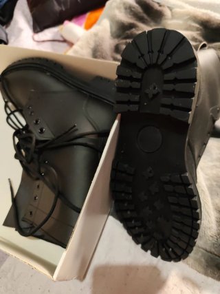 Botas militares negras talla 41
