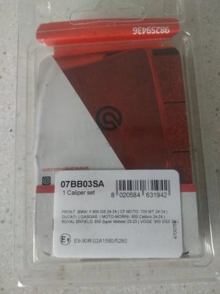 Pastillas Freno Brembo 07BB03SA Delanteras