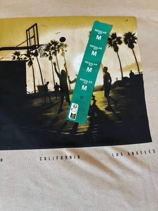 Camiseta Primark Estampada Talla M