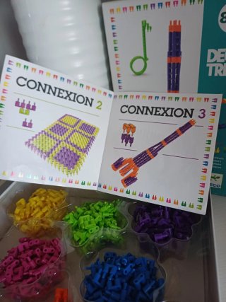 Juego de construcción Djeco Deco Tress 800 piezas