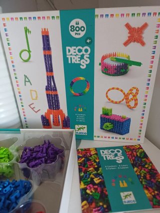 Juego de construcción Djeco Deco Tress 800 piezas