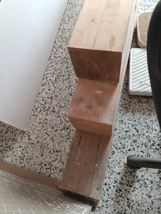 Vigas de pino laminado