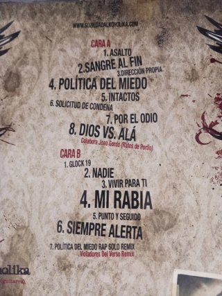 SOZIEDAD ALKOHOLICA- Mala Sangre LP 2021