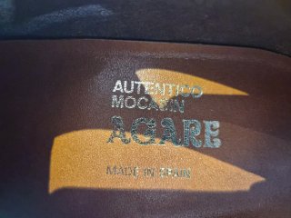 Mocasines de ante marrón